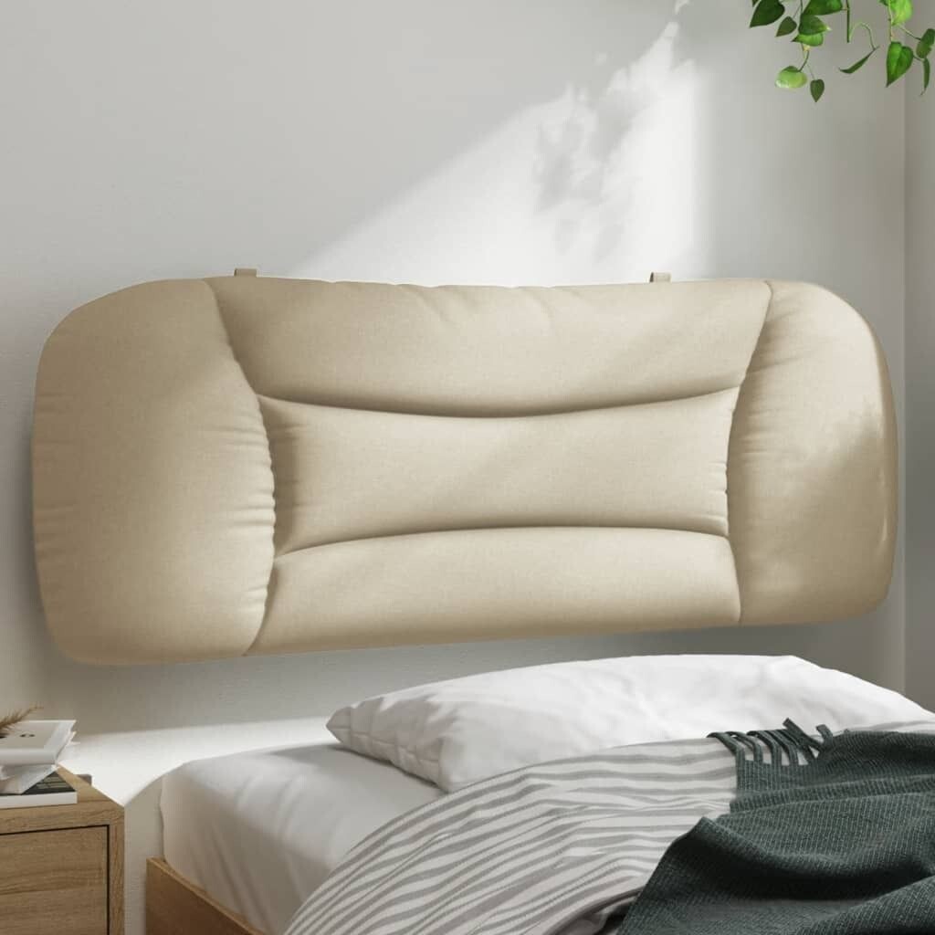 

Подушка на изголовье кремовая ткань 100 см DKD HOME DECOR