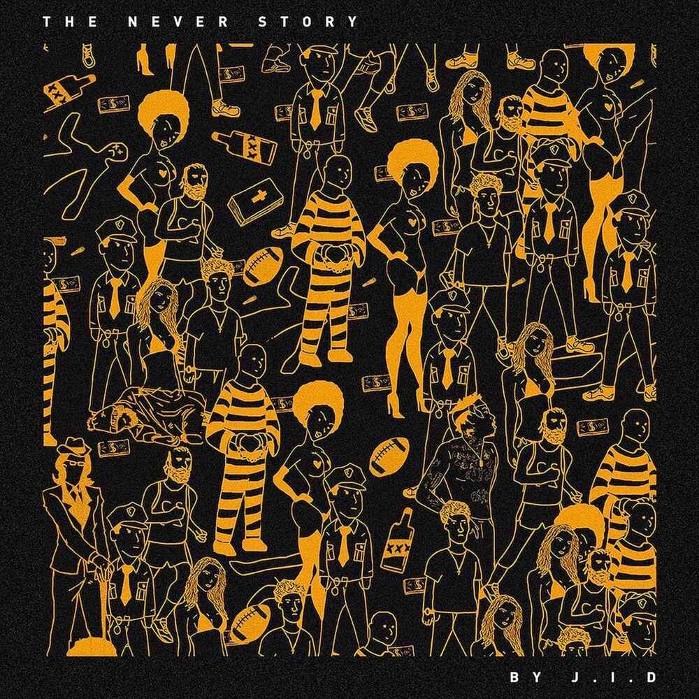 

Виниловая пластинка LP The Never Story - JiD