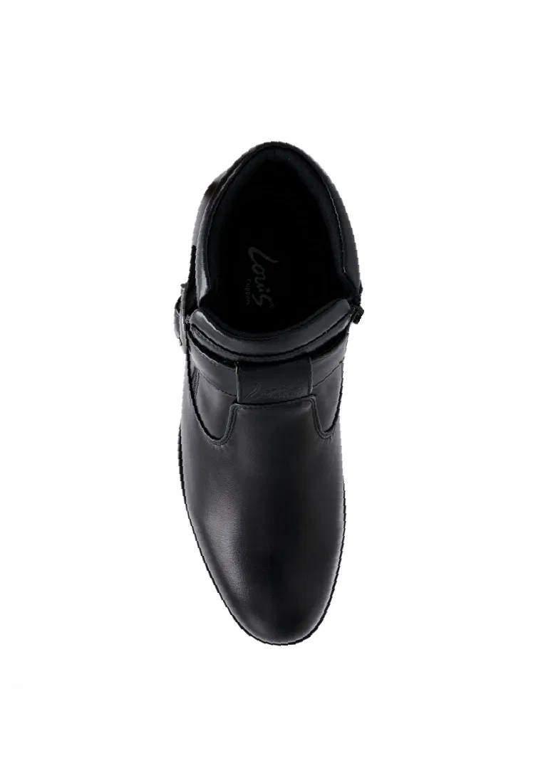 Мужские туфли slip-on из искусственной кожи, формальные, модель 250211261 Louis Cuppers, черный — фото 4