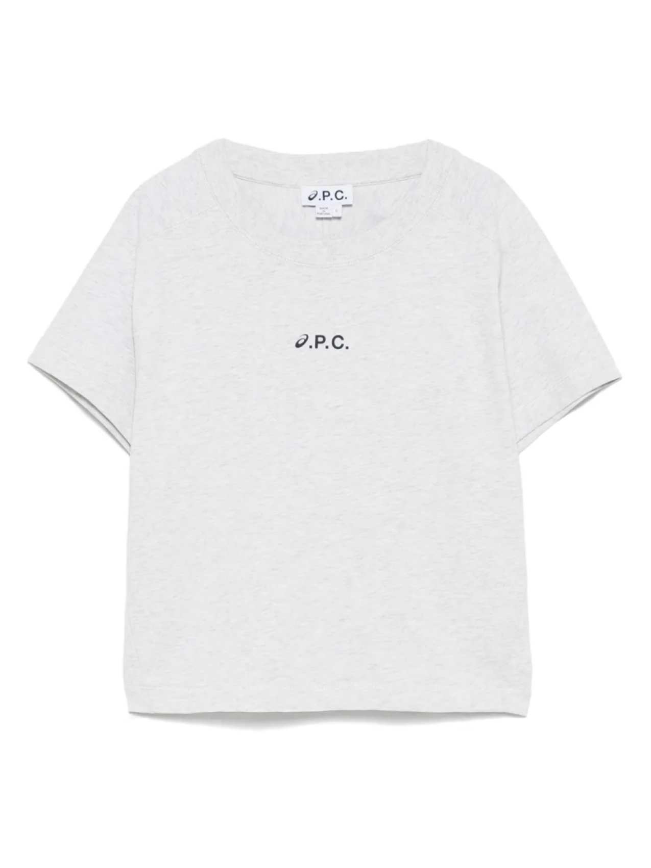 

A.P.C. футболка Cloud из коллаборации с Asic, серый