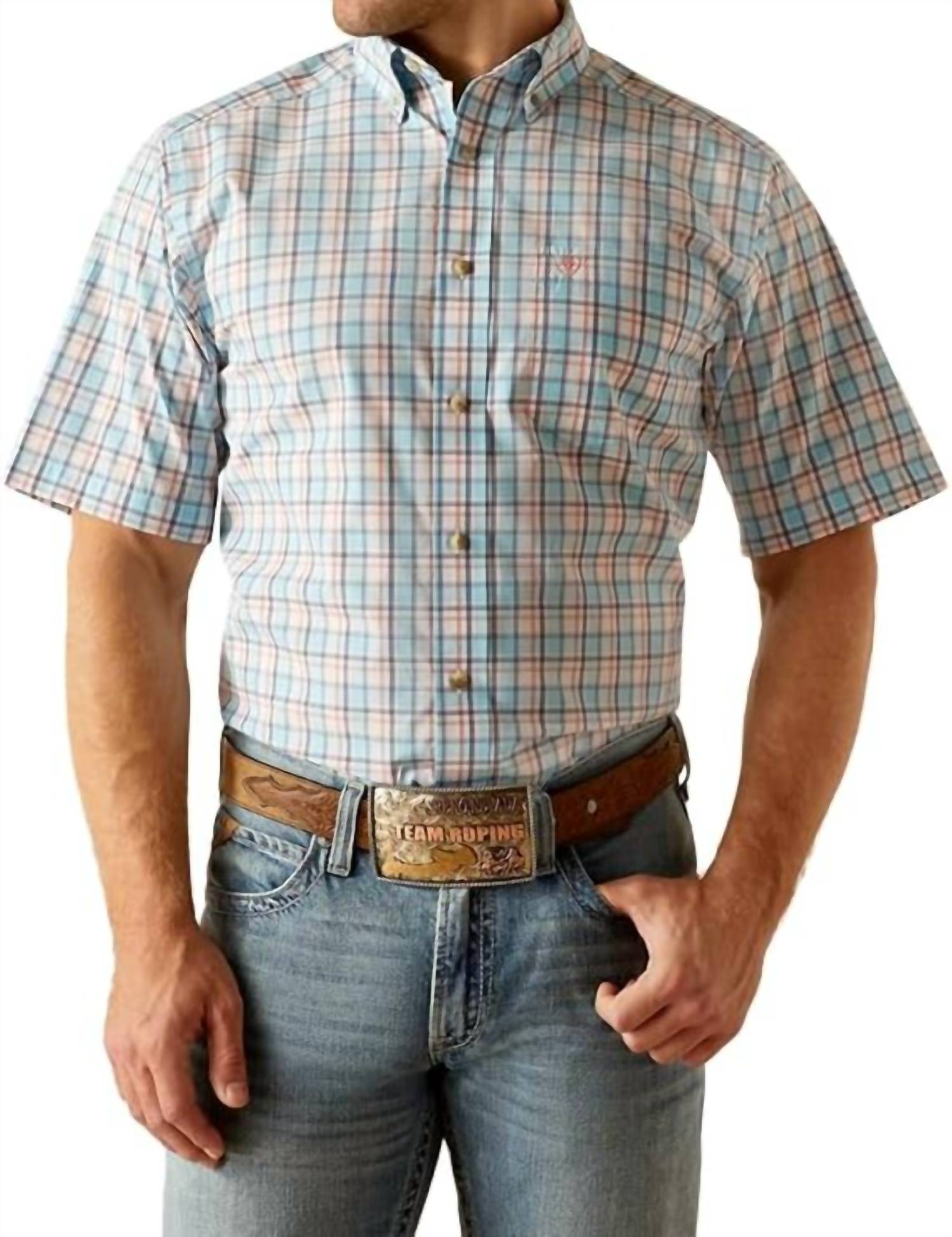 

Рубашка Pro Series Karson Classic Fit в цвете Sky ARIAT