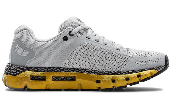 Кроссовки hovr infinite 2 grey/yellow Under Armour, серый — фото 2