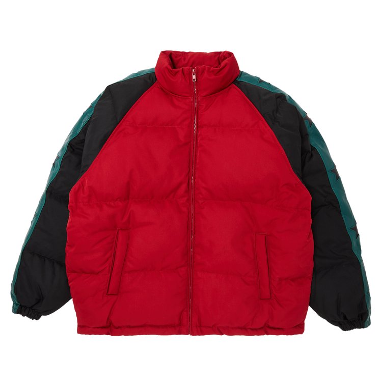 

Куртка Supreme Star Sleeve Down Puffer 'Red', красный