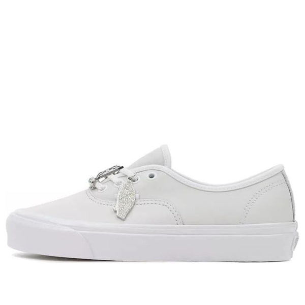 

Кроссовки authentic 44 dx classic casual skateboarding shoes white Vans, белый
