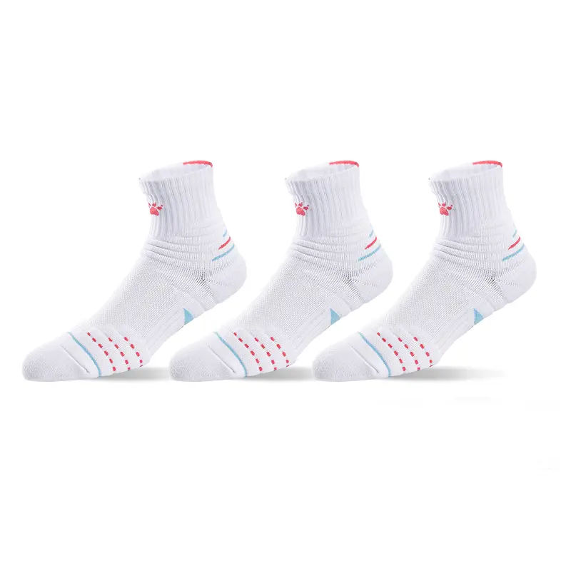 

Kalme Баскетбольные носки унисекс KARME/KELME, 3 двойных средних цилиндра (белый и черный)