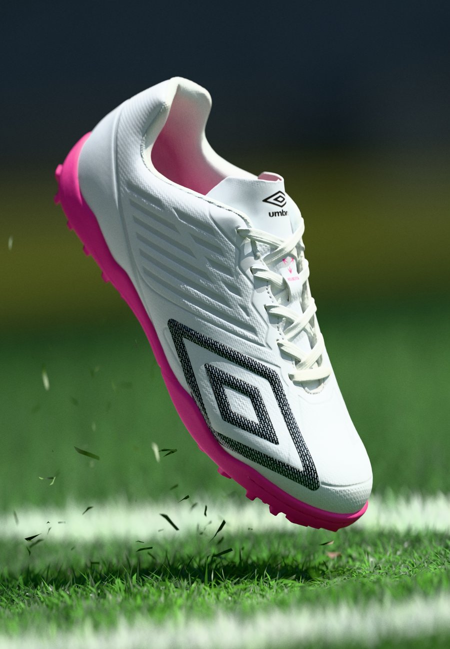 

Кроссовки Umbro VELOCITA DECIMO SQUAD TF, White/Black/Pink Glo/White