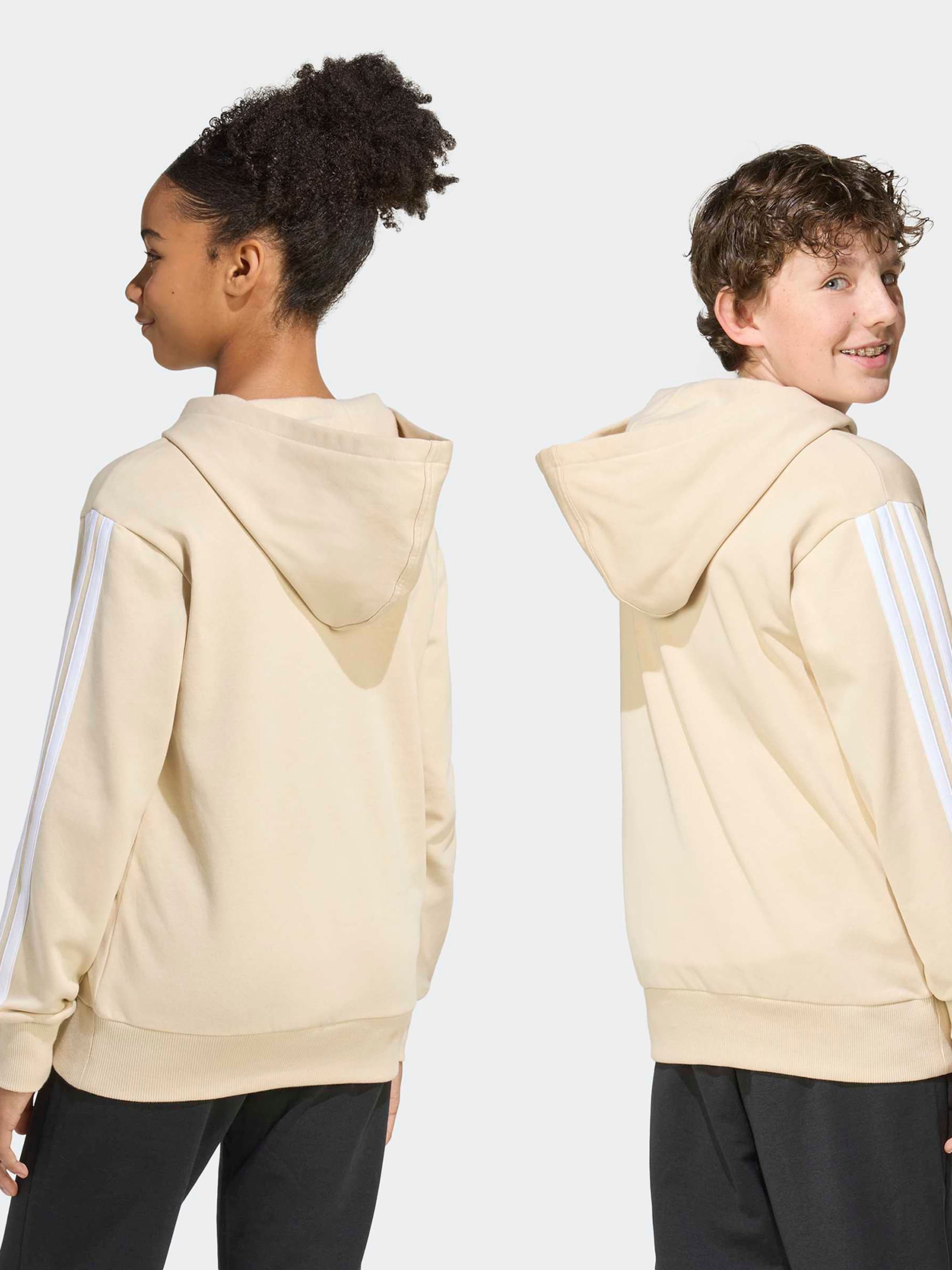 Adidas Sportswear Спортивный свитер в бежевом цвете — фото 3
