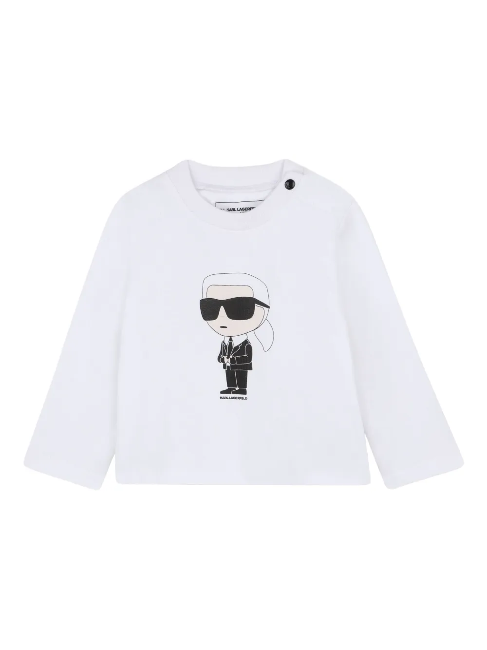 

Толстовка KARL LAGERFELD KIDS, черный