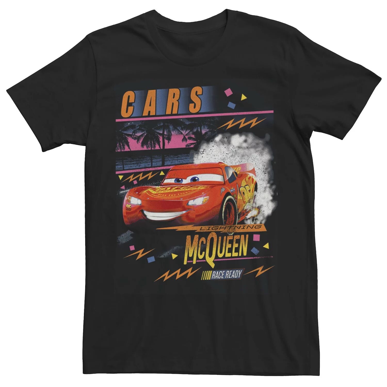

Мужская футболка с рисунком 's Cars 3 Miami Nights Disney / Pixar
