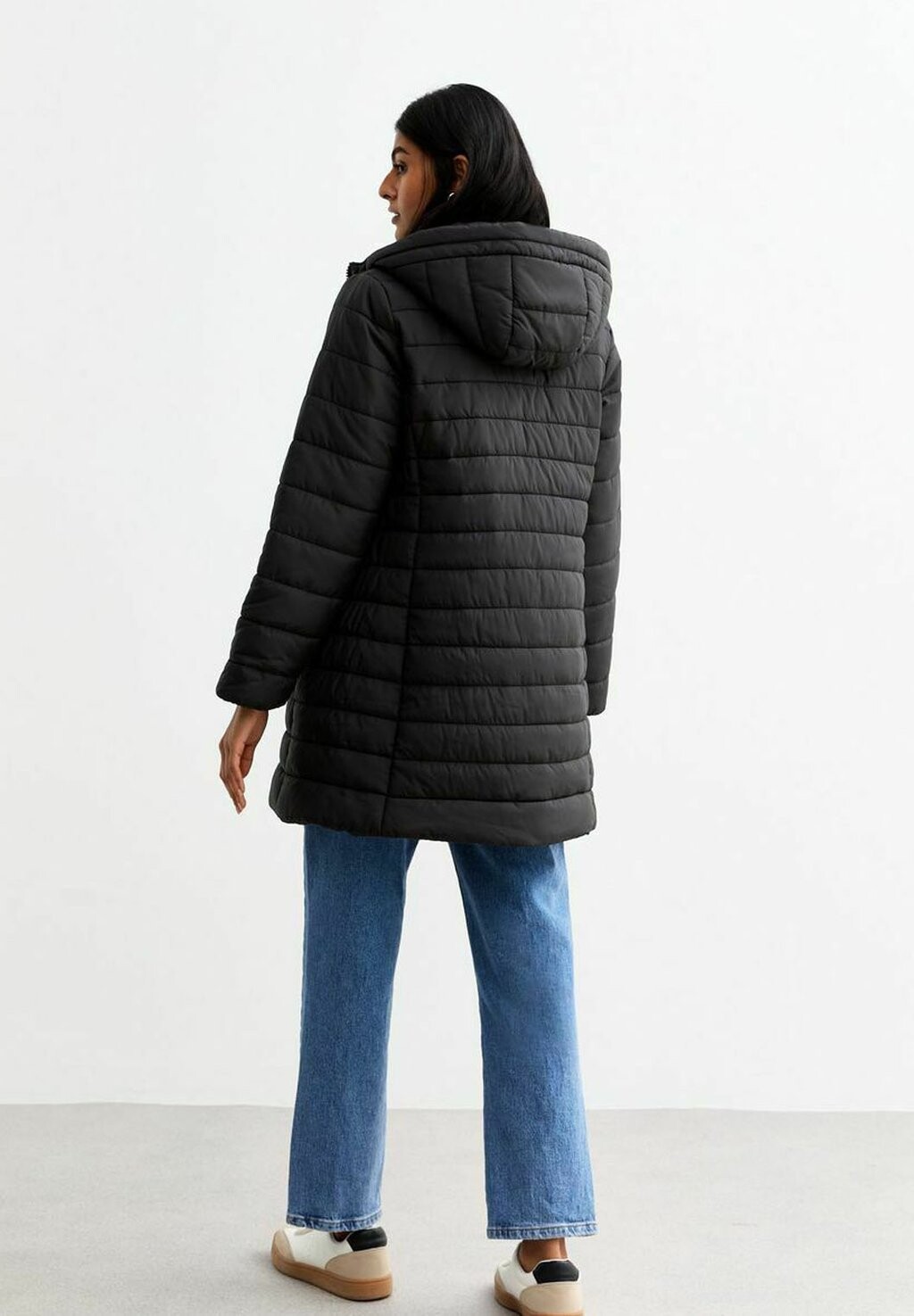 

Зимнее пальто LONGLINE New Look, черный