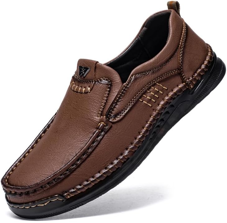 

Мужские повседневные мокасины Asifn, комфортные, дышащие, нескользящие лоферы, ретро, легкие, плоские обувь, хаки