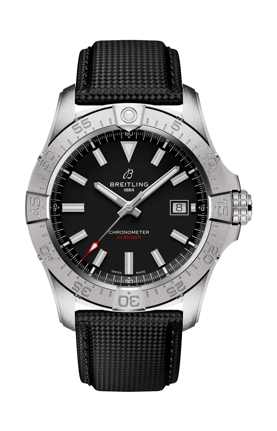 Авенджер Автоматик 42 - A17328101B1X1 BREITLING, серебряный