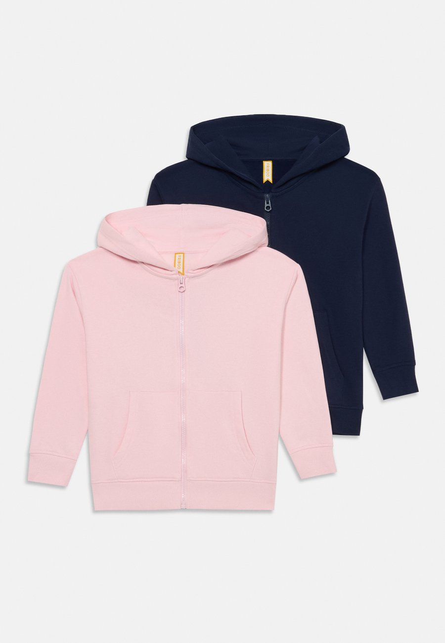 

Худи Friboo 2 PACK UNISEX ZIP-UP HOODIE, Dark Blue/Light Pink/Dark Blue