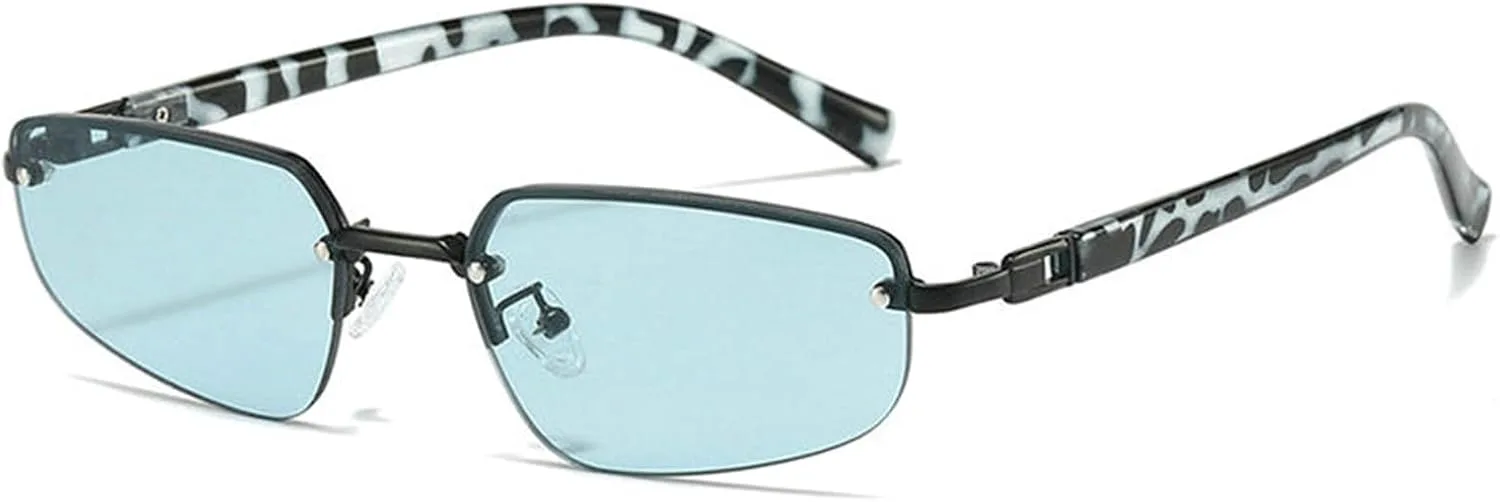 

Солнцезащитные очки Willochra «Кошачий глаз» для женщин, модные узкие солнцезащитные очки в стиле ретро с металлической оправой и защитой от УФ-излучения UV400, C4