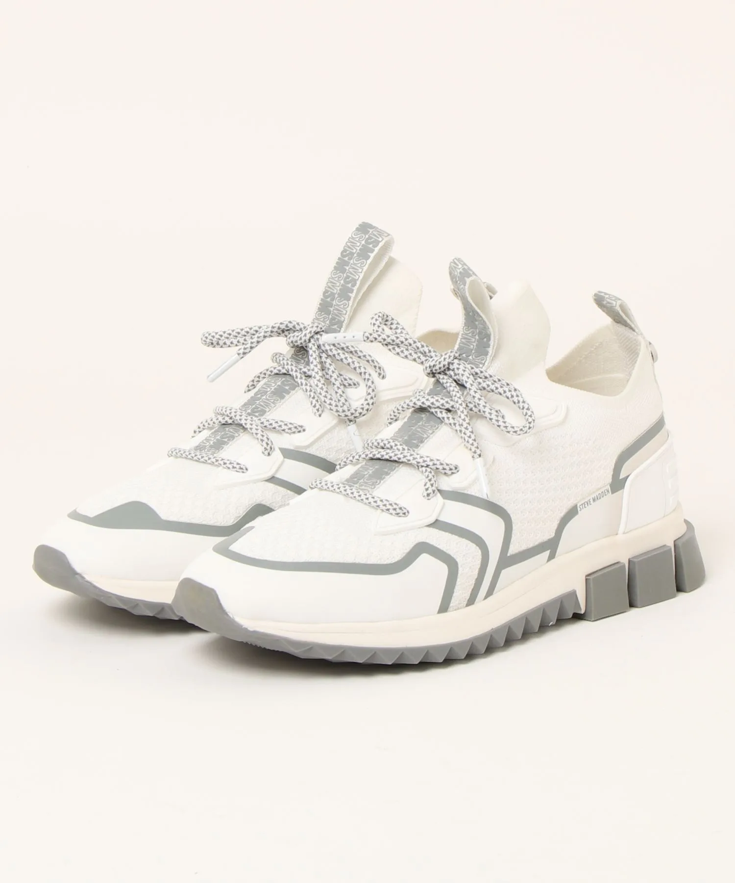 Мужские кроссовки STEVE MADDEN DECON-RA белые