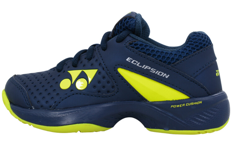 

Кроссовки детские ECLIPSION 2 Kids Low-top темно-синие/желтые Yonex, темно-синий/желтый