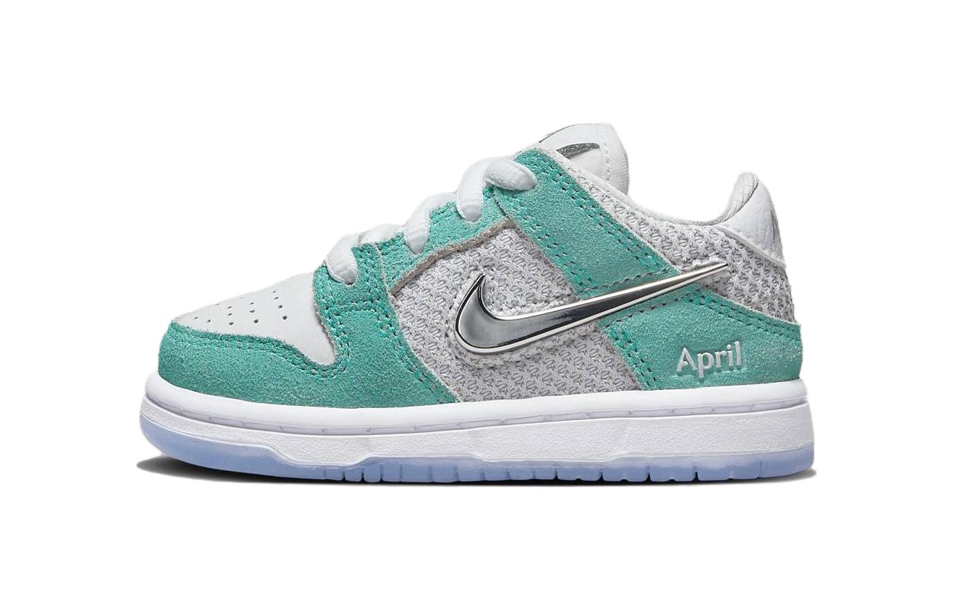 

Nike SB Dunk Low April Skateboards TD Белый Зеленый