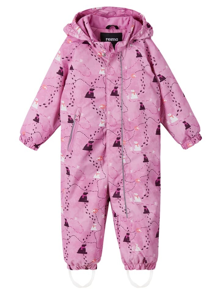 

Лыжные штаны Reima Schneeanzug Puhuri, цвет Cold Pink
