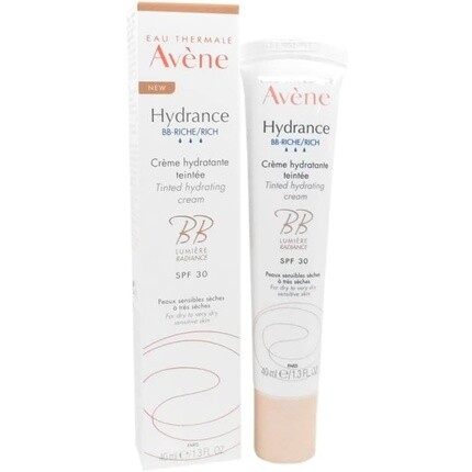 Avene Hydrance Bb-Rich Тональный увлажняющий крем SPF 30 для унисекс, 1,3 унции, Avene — фото 3