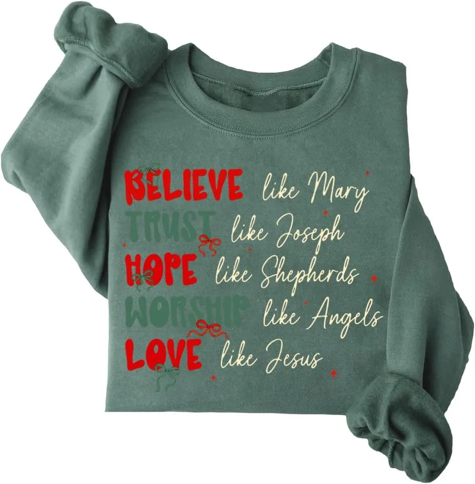 

Толстовка Believe Trust Hope Worship Love SIMJEW