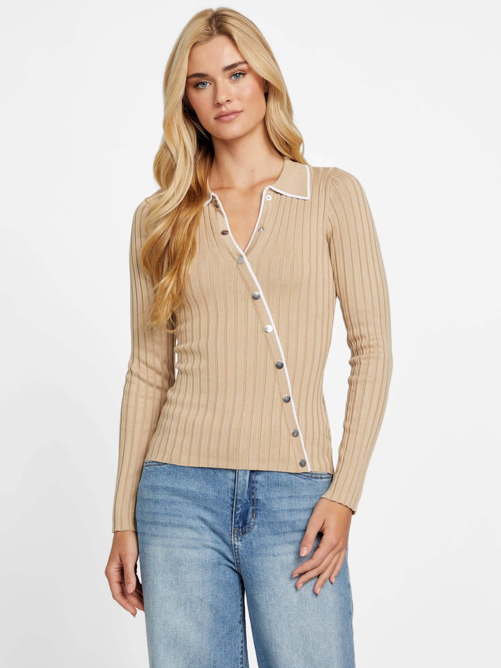 

Ребристый свитер Jalen Guess Factory, dulce cream multi