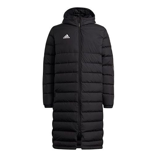 

Пуховик adidas Tiro21L Down Football Hood Warm Down Jacket Men's Black, черный