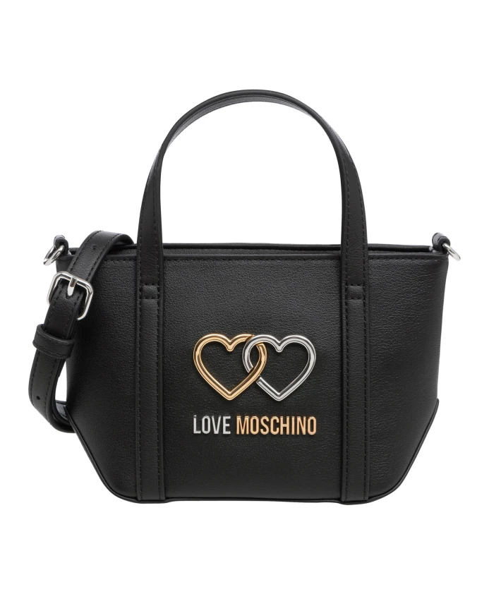 

Сумочка с регулируемым ремнем и молнией. Love Moschino, черный