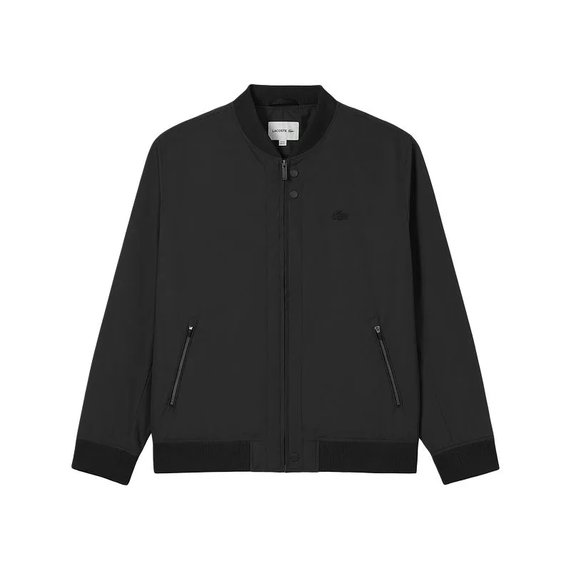 Куртка мужская с бейсбольным воротником LACOSTE, yzp/темно-синий — фото 4