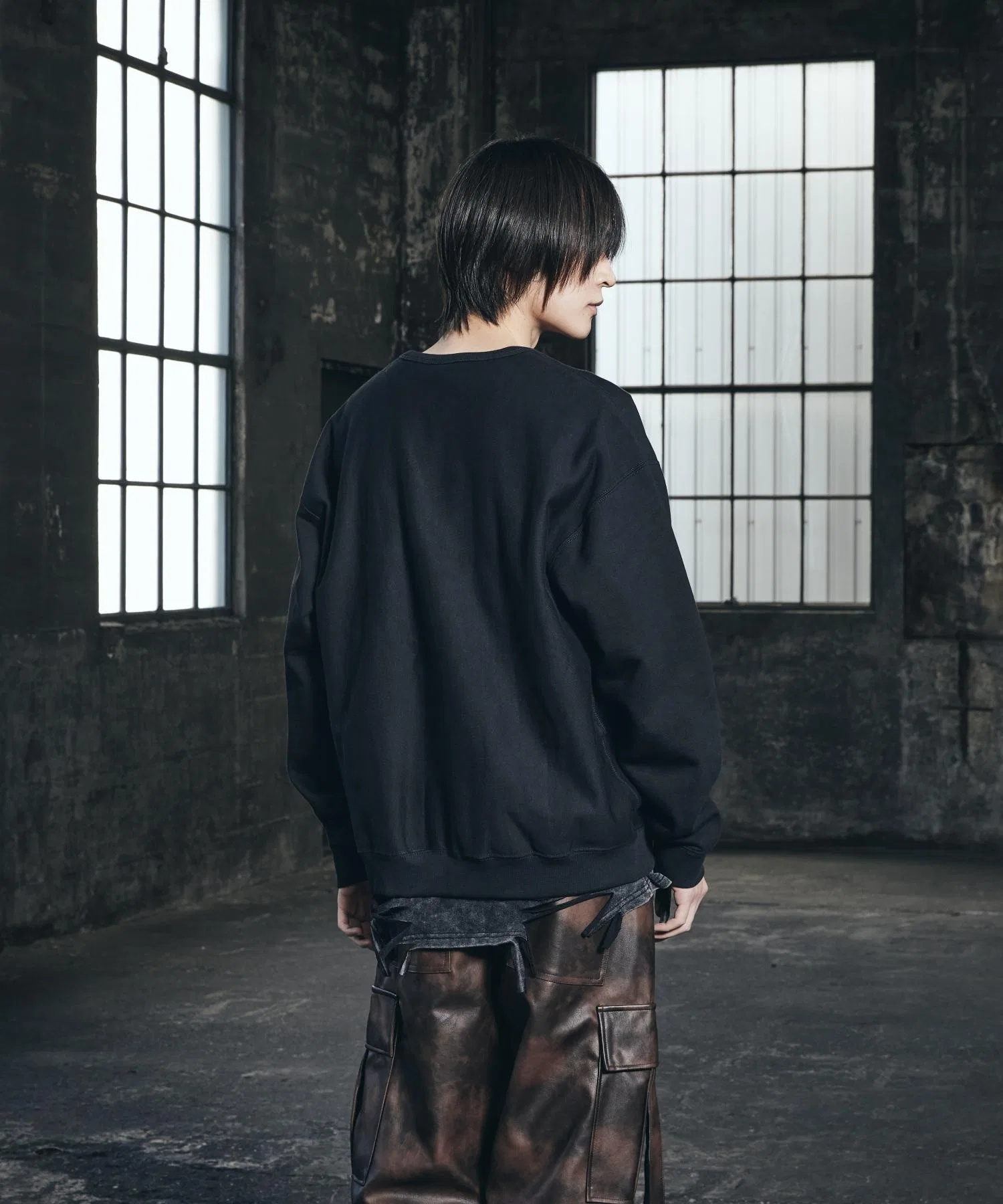 Мужская флисовая толстовка Nike Solo Swoosh HV1087-010, черная. — фото 4
