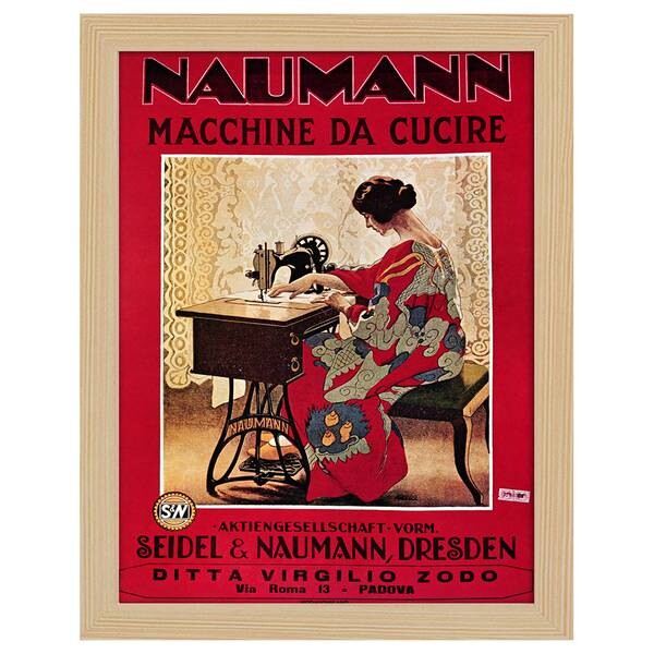 

Рамка для фотографий LegendArte Naumann Macchine da Cucire цвет eiche