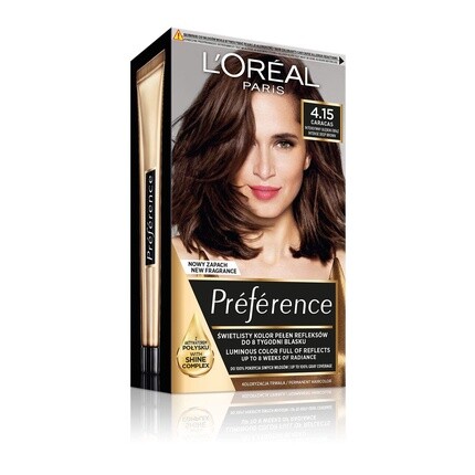 

L'Oreal Paris Preference 4.15 Каракас Интенсивный коричневый цвет