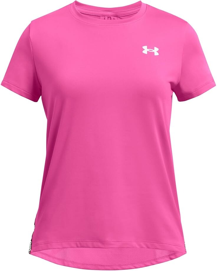 

Футболка Under Armour Kids Knockout Tee, цвет Rebel Pink/White