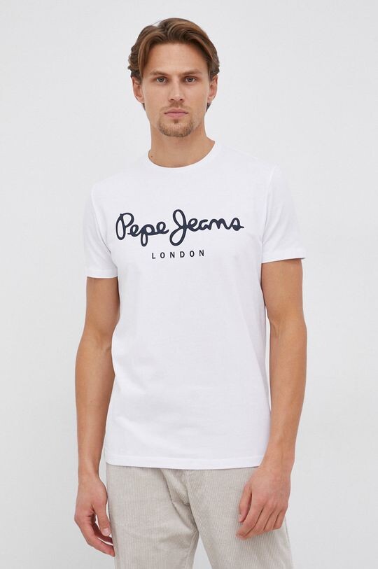 

ОРИГИНАЛЬНАЯ СТРЕТЧ футболка N Pepe Jeans, белый