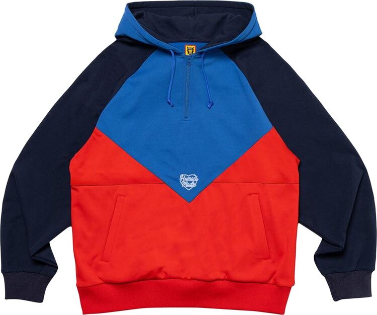 

Худи Human Made Half Zip 'Blue', синий