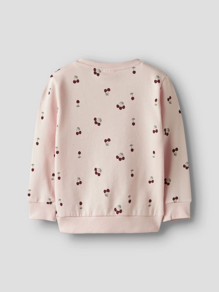 Name it Толстовка NMFVALBA LS SWEAT UNB кристально-розового цвета — фото 2