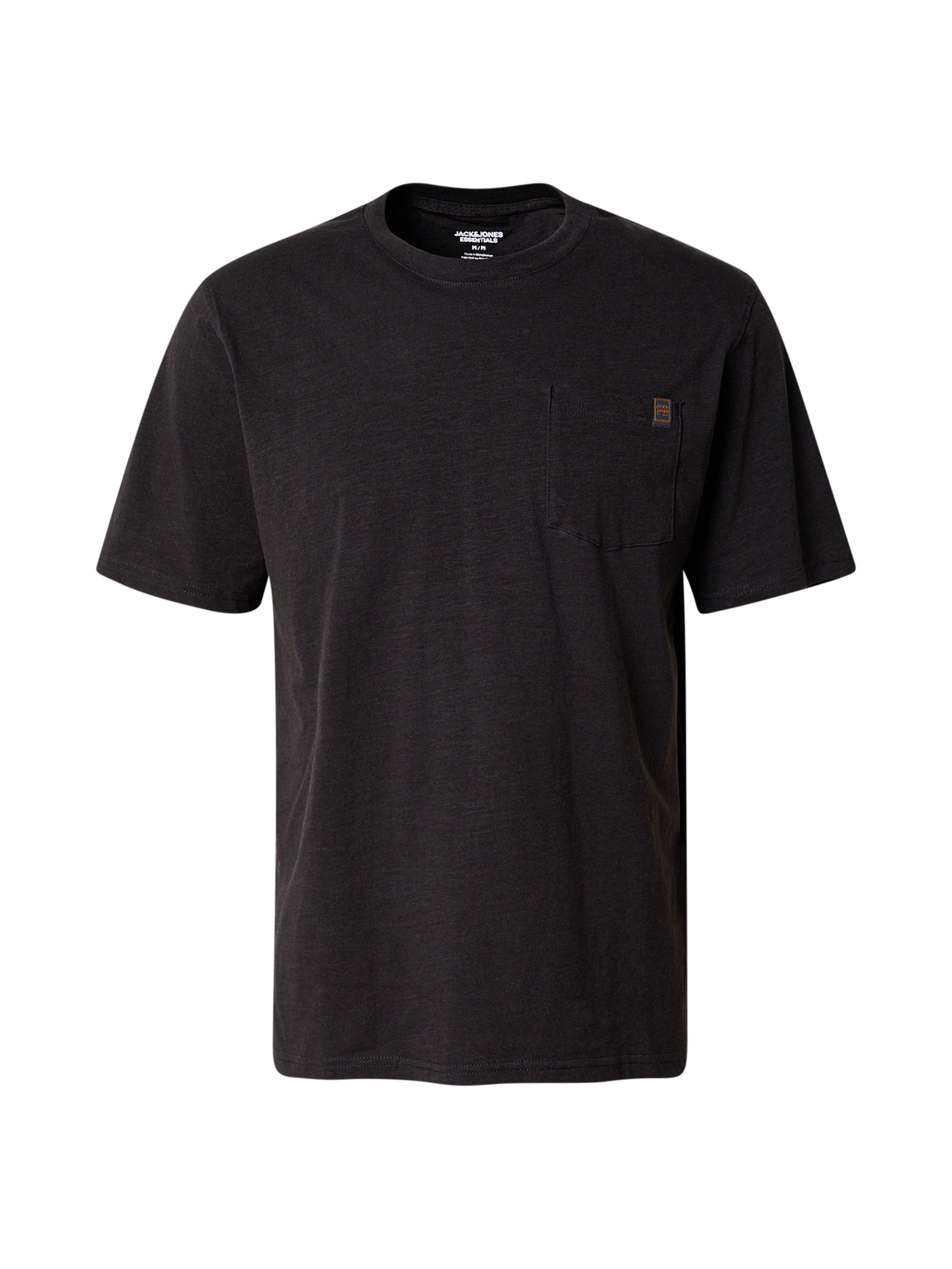 

JACK & JONES Футболка 'JJEDOVER' в черном цвете