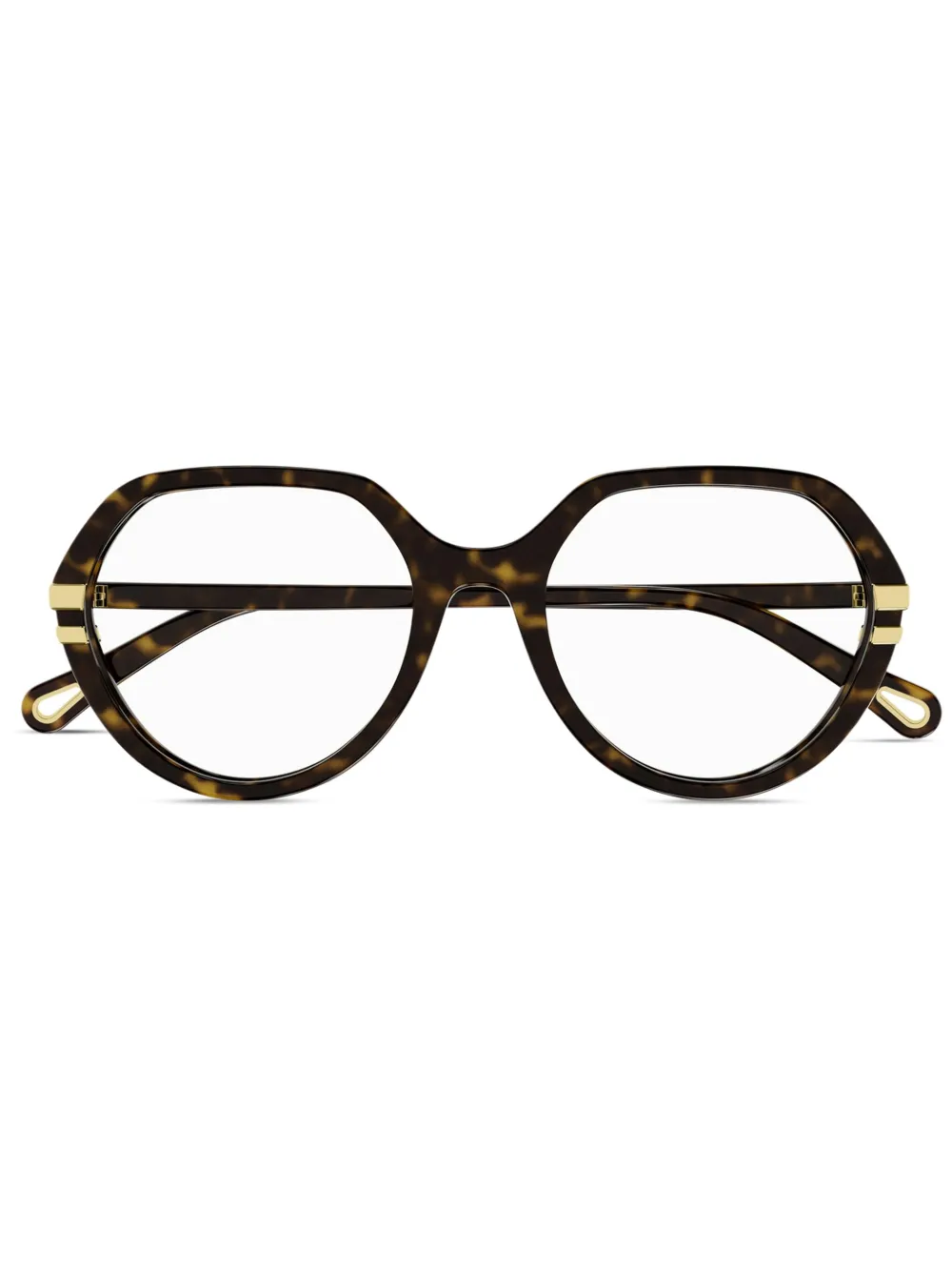 

Очки с логотипом Chloé Eyewear, коричневый