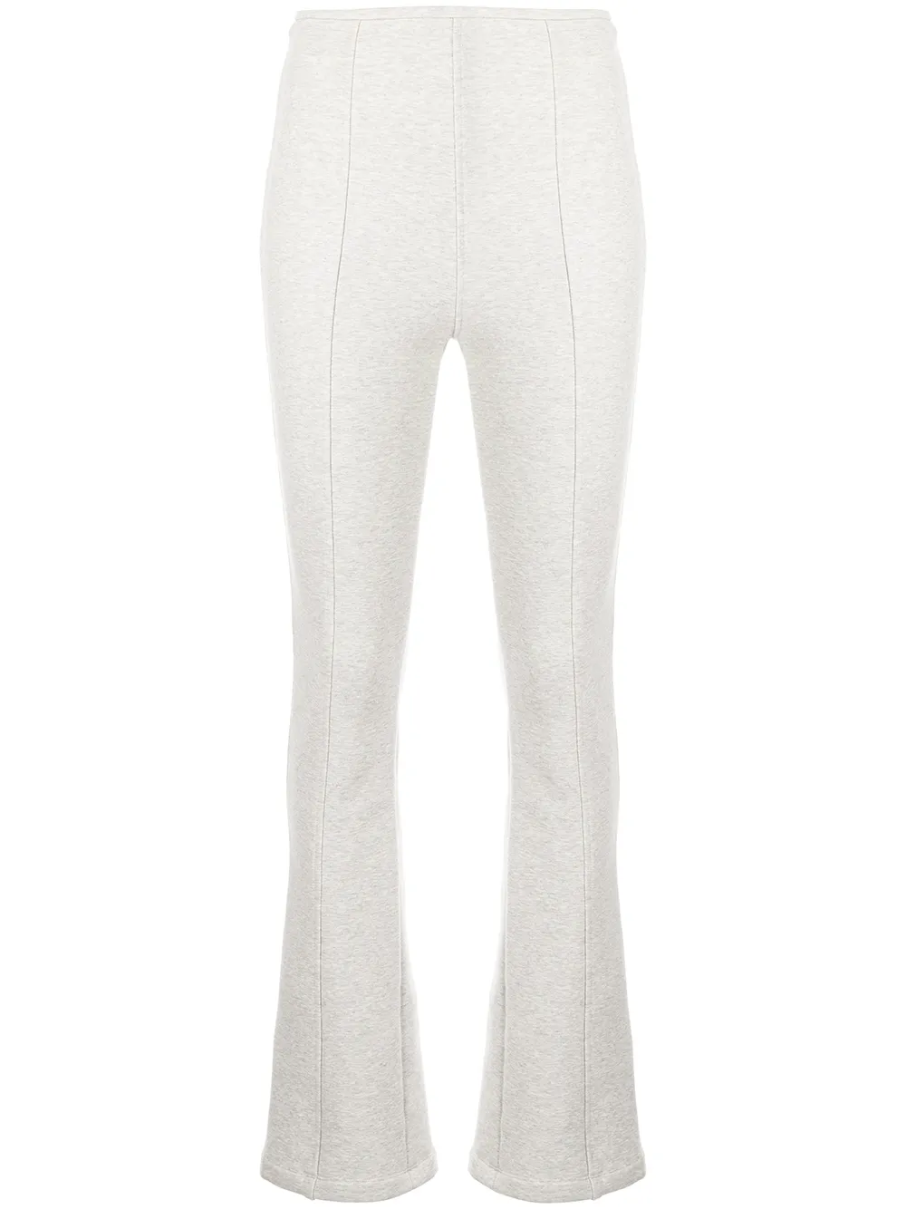 

Расклешенные брюки с завышенной талией Alexander Wang, серый