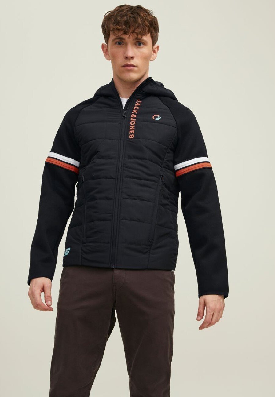

Зимняя куртка JCOLOGAN HYBRID Jack & Jones, черный