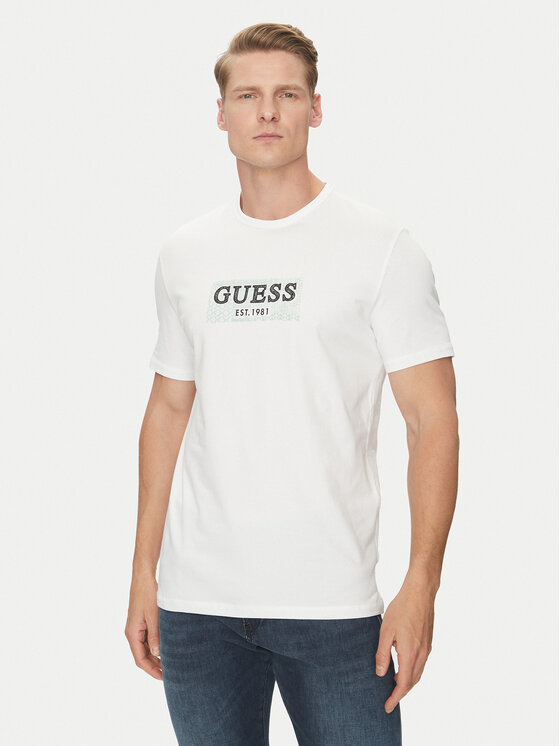 

Облегающая футболка M5GI19 J1314 Guess, белый