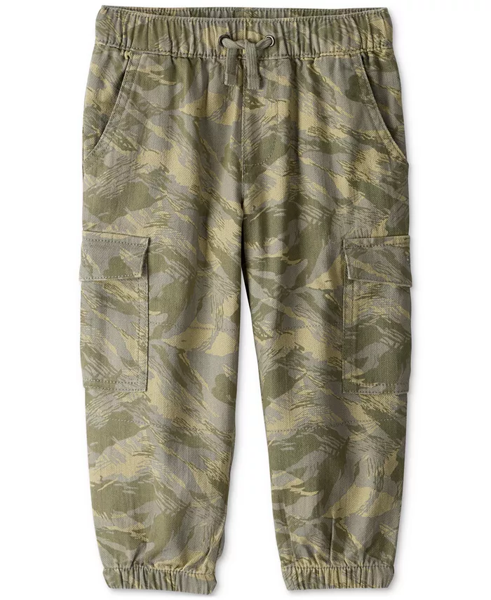 

Модные хлопковые брюки-карго с камуфляжным принтом для мальчиков Carter's