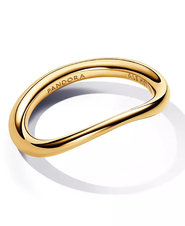 

Кольцо-Лента фасонной формы Pandora, gold
