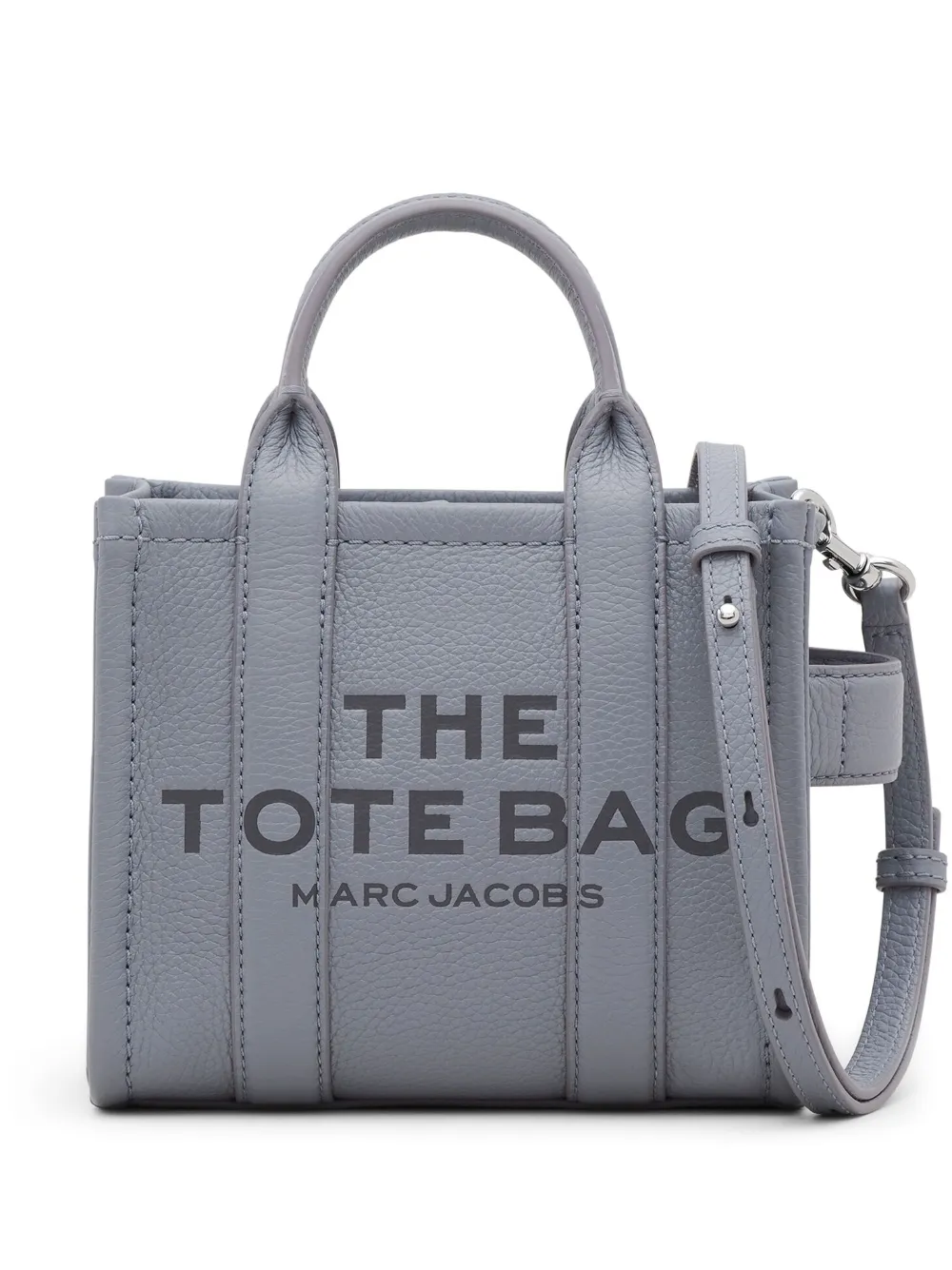

Сумка The Leather Crossbody Tote MARC JACOBS, серый