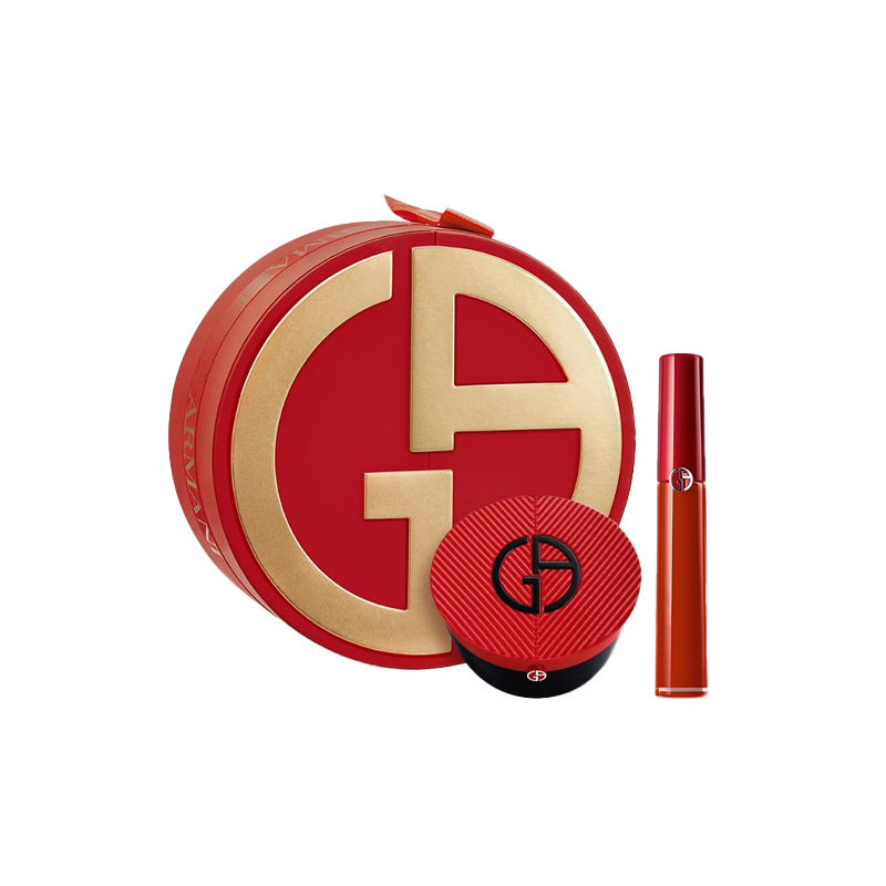 Подарочный набор Giorgio Armani Beauty Rouge Lip Maestro №405 + Cushion №2 — фото 3