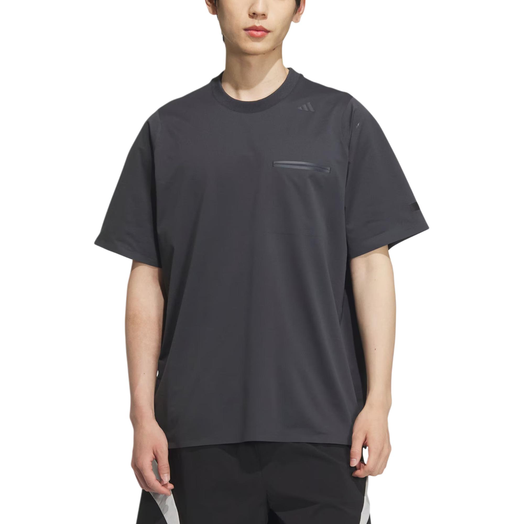 Adidas Футболка WZ PREMIUM мужская темно-серый вереск — фото 3