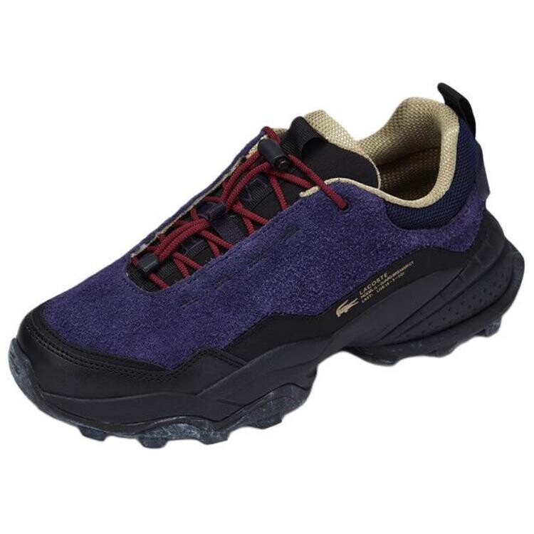 Кроссовки мужские Lifestyle Shoes Men Low-Top Lacoste, темно-синий — фото 2