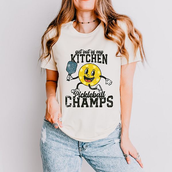 

Футболка с коротким рукавом Get out of my kitchen pickleball champs Simply Sage Market, Cream, Зеленый, Футболка с коротким рукавом Get out of my kitchen pickleball champs Simply Sage Market, Cream