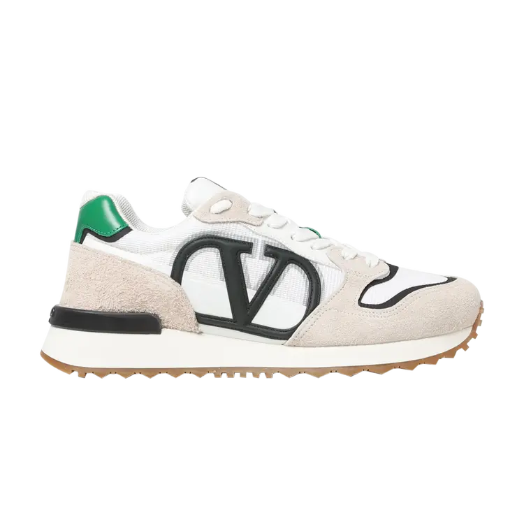 

Кроссовки Valentino V Logo Pace Low, белый