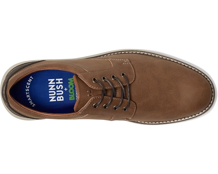 Кроссовки Nunn Bush Chase 2.0 Casual Plain Toe Oxford Contemporary Lace-Up, цвет Cognac — фото 2
