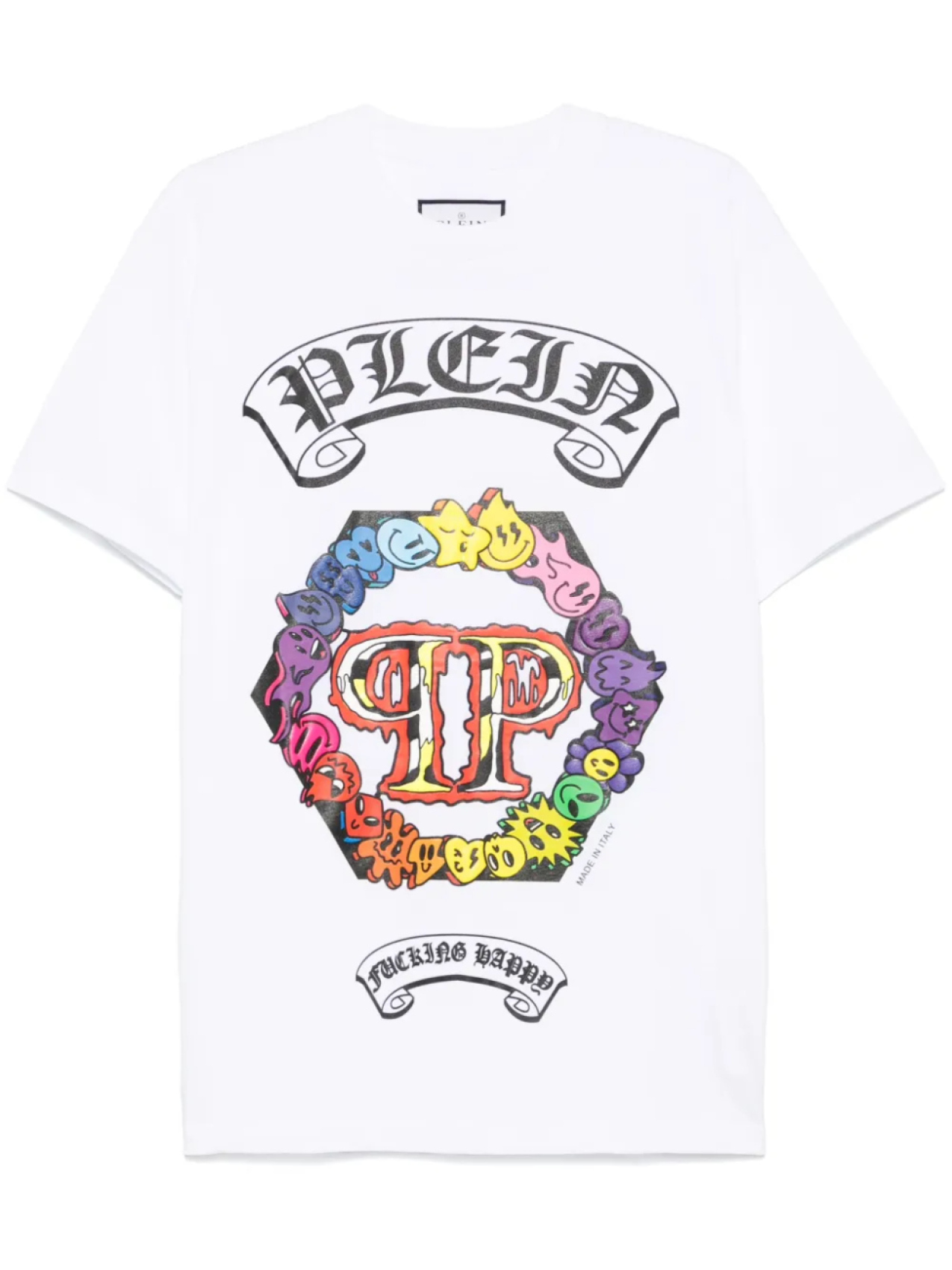 

Футболка с принтом Philipp Plein, белый